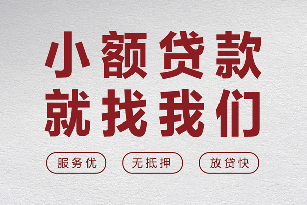 上海专业小额贷款不查征信